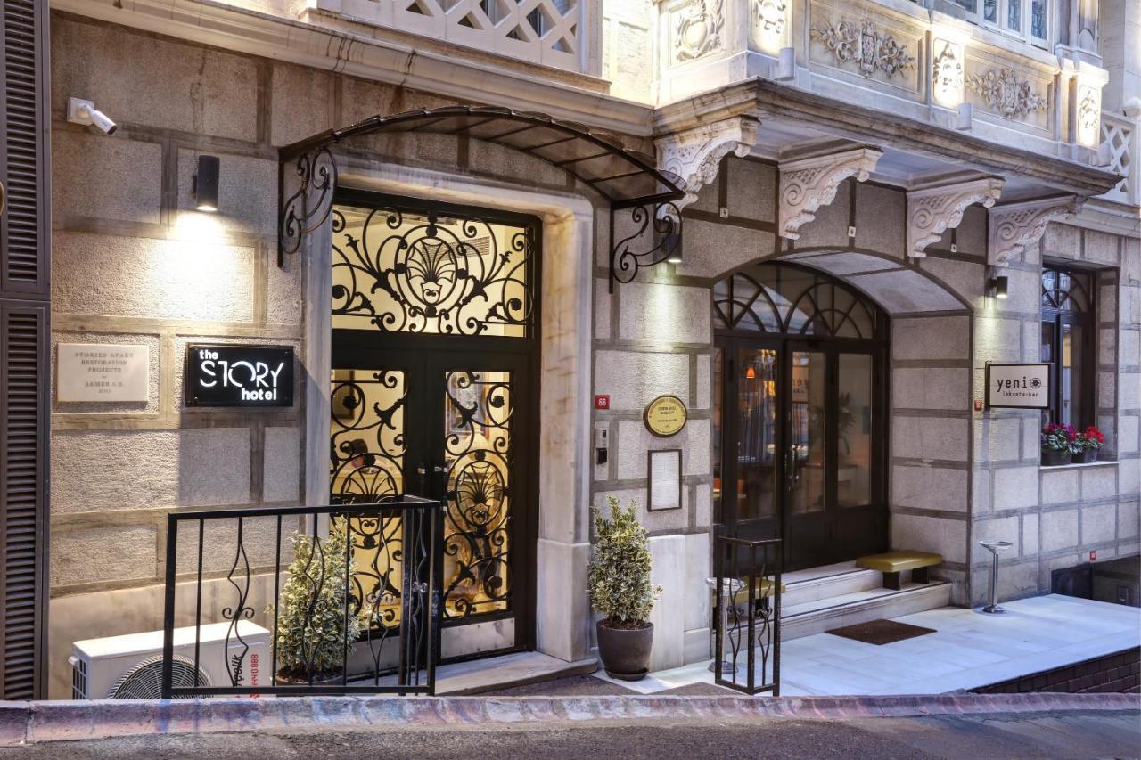The Story Hotel Pera Istanbul Bagian luar foto